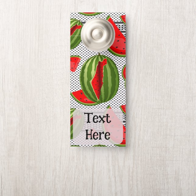 スイカパレスティナのマップスライス ドアノブサイン (ノブ)