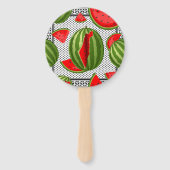 スイカパレスティナのマップスライス ハンドファン (裏面)