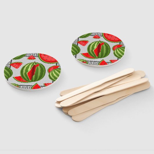 スイカパレスティナのマップスライス ハンドファン (組立なし)