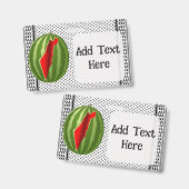 スイカパレスティナのマップスライス バッジ (表裏)