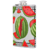 スイカパレスティナのマップスライス フラスク (左)