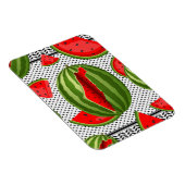 スイカパレスティナのマップスライス マグネット (右側)