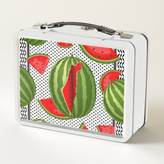 スイカパレスティナのマップスライス メタルランチボックス (裏面)