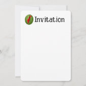 スイカパレスティナのマップスライス 招待状 (裏面)