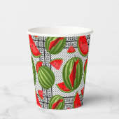 スイカパレスティナのマップスライス 紙コップ (裏面)