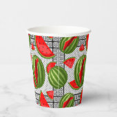スイカパレスティナのマップスライス 紙コップ (右)