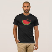 スイカパーソナライズされたサマーTシャツ Tシャツ (正面フル)