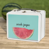 スイカパーソナライズされたスライス金弁当 メタルランチボックス