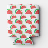 スイカパーソナライズされたパターン夏パーティー 缶クーラー (裏面)