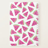 スイカパーソナライズされたパターン プランナー手帳 (裏面)