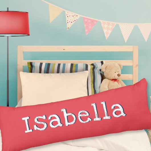 スイカパーソナライズされたレッドシンプルトレンディーモダン ボディピロー