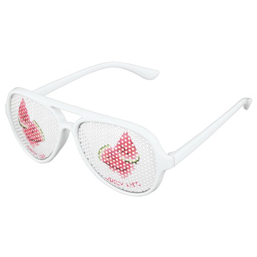 スイカパーティーサングラス アビエーターサングラス (アングル)