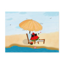 スイカビーチ夏休み