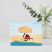 スイカビーチ夏休み シーズンポストカード (スタンド正面)