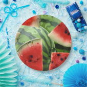 スイカピクニックパーティー9in ペーパープレート (パーティー)