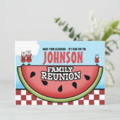 スイカピクニックファミリー懇親会招待状 招待状 (スタンド正面)