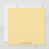 スイカピクニック招待状招待状 招待状 (裏面)