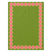 スイカピンクのテーブルクロス小 テーブルクロス (正面)