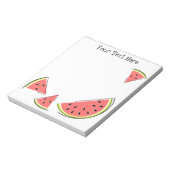 スイカピース文字 ノートパッド (回転)