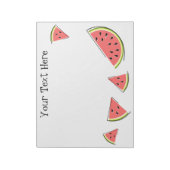 スイカピース文字 ノートパッド (回転)