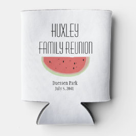 スイカファミリー懇親会クーラーボックス 缶クーラー