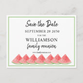 スイカファミリー懇親会保存日 案内ポストカード (正面)