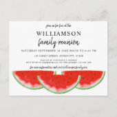 スイカファミリー懇親会 インビテーションポストカード (正面)