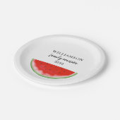 スイカファミリー懇親会 ペーパープレート (アングル)