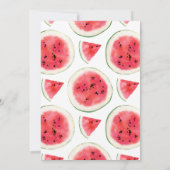 スイカフラットノートカード サンキューカード (裏面)