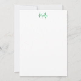 スイカフラットノートカード サンキューカード