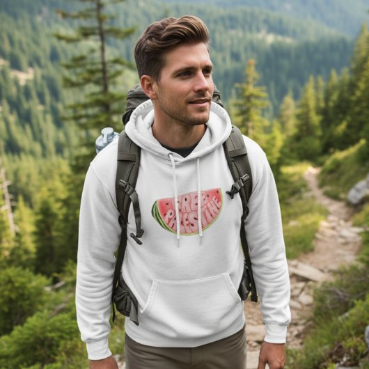 スイカフリーパレスティナTシャツ パーカ