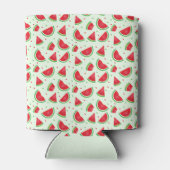 スイカフルーツパターンメロン夏期グリーン 缶クーラー (裏面)