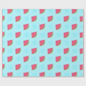 スイカプリント ラッピングペーパー (フラット)