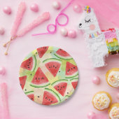 スイカプレート ペーパープレート (パーティー)