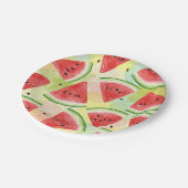 スイカプレート ペーパープレート (アングル)