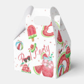 スイカプールパーティーありがとう フェイバーボックス (裏面サイド)