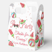 スイカプールパーティーありがとう フェイバーボックス (オープン)