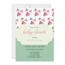 スイカモダンウータカラーイラストレーション