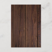 スイカモダンスライス素朴赤ちゃんシャワー エンクロージャーカード (裏面)