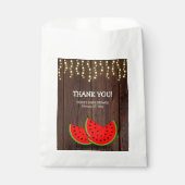 スイカモダンスライス素朴赤ちゃんシャワー フェイバーバッグ (正面)