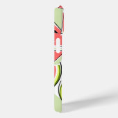 スイカ'モノグラム'緑iPhoneケース垂直 Case-Mate iPhoneケース (裏面 / 右)