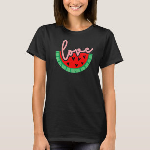 スイカラブサマービーブバカイモードトロピカルB Tシャツ