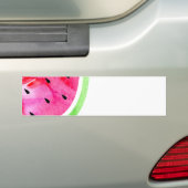スイカラースイカ バンパーステッカー (車上)