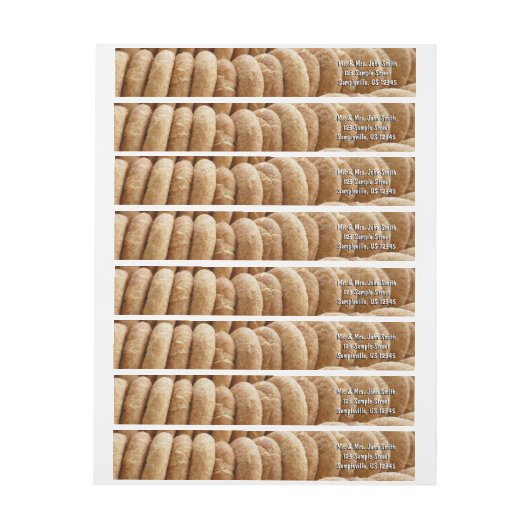 スイカルドレスのオードル ラップアラウンドラベル (シート)