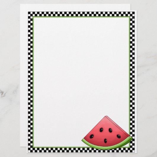 スイカレシピシート (正面/裏面)