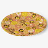 スイカレモン金ゴールド ペーパープレート (アングル)