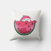 スイカ付きイルカ クッション (裏面)