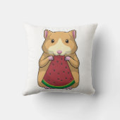 スイカ付きハムスター クッション (裏面)