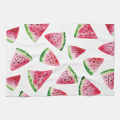 スイカ切りフルーツ水彩キッチンタオル キッチンタオル (横)