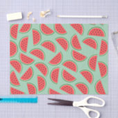 スイカ切り型果実 薄葉紙 (クラフト)